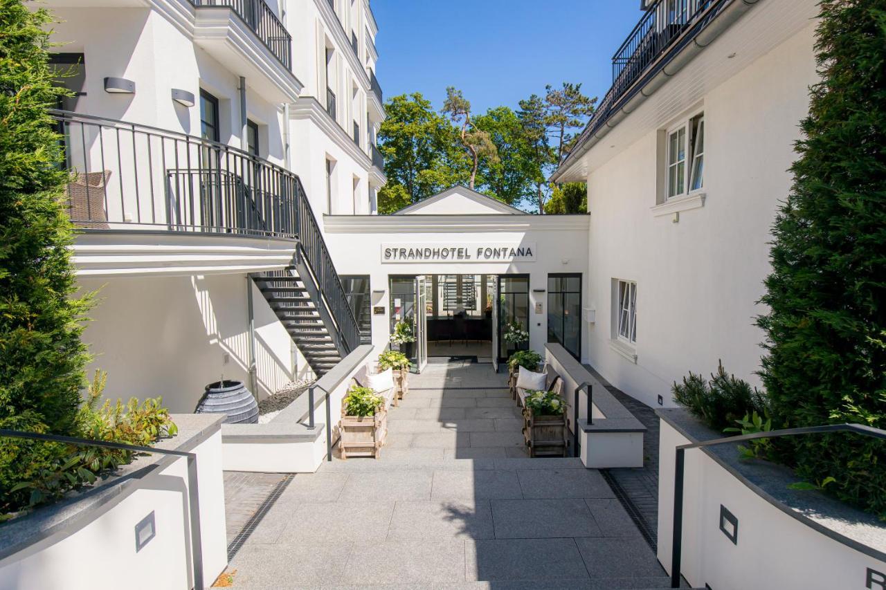 Strandhotel Fontana Timmendorfer Strand Exterior foto