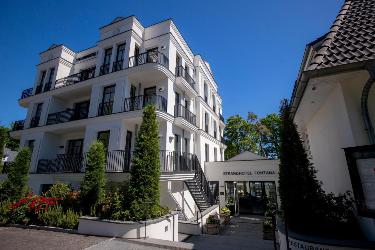 Strandhotel Fontana Timmendorfer Strand Exterior foto